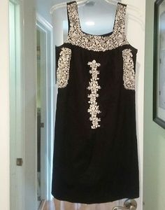 Karen Kane Cotter Embroidery Dress Size Small